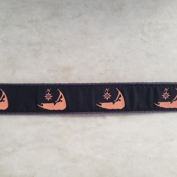 Leather Man Ltd belt - Nantucket Island on Ribbon - Picture 3 of 10